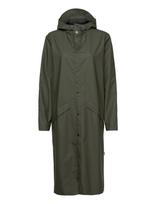 Rains - Longer Jacket W3 - Lietpaltis - Juoda