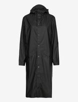 Rains - Longer Jacket W3 - Lietpaltis - Juoda
