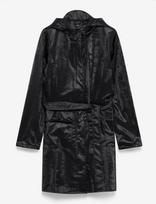 Rains - Curve Long Jacket W3 - Lietpaltis - Juoda