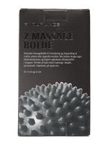 Endurance - Soft Massage Ball 2 Pcs - Masažiniai voleliai ir kamuoliukai - Pilka