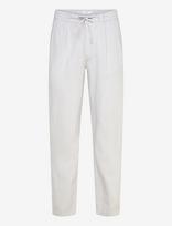 Lindbergh - Linen Blend Herringbone Pants - Laisvalaiko marškiniai - Pilka