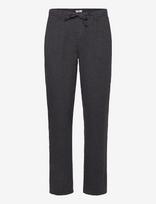 Lindbergh - Linen Blend Herringbone Pants - Laisvalaiko marškiniai - Juoda