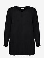 Kaffe Curve - Kcami Ls Tunic - Tunika - Juoda