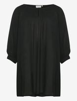 Kaffe Curve - Kcami 3/4 Sl Tunic - Tunika - Juoda