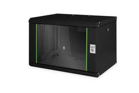 Kitos prekės Digitus  Wall Mounting Cabinet DN-19 07-U-SW Black