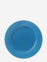 Lyngby Porcelæn - Rhombe Color Dinner Plate - Vakarienės lėkštės - Mėlyna
