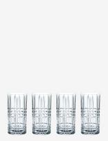 Nachtmann - Tastes Good Longdrink 4-Pack With 4 Glass Straws - Kokteilių taurė