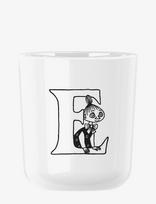 RIG-TIG - Moomin Abc Mugg - E 0.2 L. Moomin White - Espreso puodelis - Balta