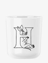 RIG-TIG - Moomin Abc Mugg - H 0.2 L. Moomin White - Espreso puodelis - Balta
