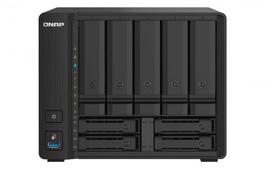 USB atmintinė QNAP  9-Bay QTS NAS TS-932PX-4G Up to 9 HDD/SSD Hot-Swap, AL324 ARM Cortex-A57 Quad-Core, Processor frequency 1.7 GHz, 4GB, DDR4, 2x2.5GbE, 2x10GbE 3xUSB 3.2 Gen 1