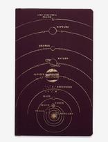 DesignWorks Ink - Solar System Journal - Kalendoriai ir užrašų knygelės - Raudona