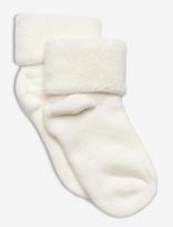 Mp Denmark - Cotton Baby Sock - Kūdikių kojinės - Balta