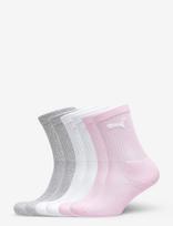 PUMA - Puma Junior Crew Sock 6P Ecom - Kojinės - Rožinė
