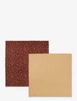 OYOY MINI - Iro Muslin  Pack Of 2 - Muslino audiniai - Raudona