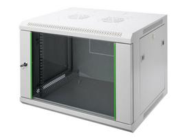 Kitos prekės Digitus  9U Wall Mounting Cabinet, Dynamic Basic Series - 600x450 mm, Grey |