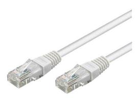 Adapteris Goobay  Patch Cable | 68637 CAT 6 U/UTP | PVC AWG 24/7 | Cable length: 5 m | White