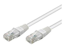 Adapteris Goobay  Patch Cable | 68638 CAT 6 U/UTP | PVC AWG 24/7 | Cable length: 7.5 m | White