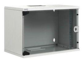 Kitos prekės Digitus  Wall Mounting Cabinet, SOHO, unmounted - 540x400 mm, Full Glass Front Door, Grey |