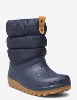 Crocs - Classic Neo Puff Boot T - Žieminiai batai užsimaunami - Tamsiai mėlyna
