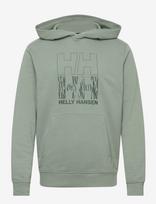 Helly Hansen - Core Graphic Sweat Hoodie - Džemperis - Žalia