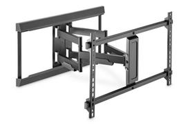 Televizoriaus laikiklis Digitus  Full Motion TV Wall Mount DA-90454\t 37-80 ", Maximum weight (capacity) 60 kg, Black