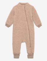 Mikk-line - Wool Suit W Rib - Flisinis kombinezonas - Smėlio