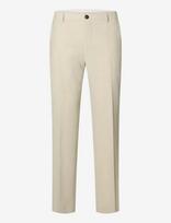 Selected - Slmslim-Oasis Linen Trs Noos - Klasikinės kelnės - Kreminė spalva
