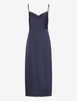 Vila - Viravenna Strap Ankle Dress - Noos/Oc - Ilga suknelė - Tamsiai mėlyna