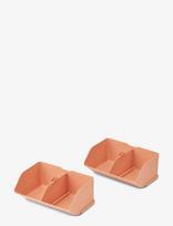 Liewood - Rosemary Desktop Organizer M 2-Pack - Sandėliavimo dėžė - Rožinė