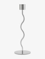 Cooee Design - Curved Candleholder - Žvakidė - Sidabro