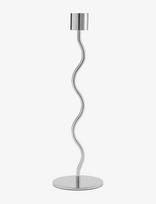 Cooee Design - Curved Candleholder - Žvakidė - Sidabro