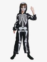 Joker - Costume Skeleton Jumpsuit 134-140 - Personažų kostiumas - Marga / raštuota