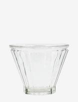 House Doctor - Tealight Holder, Fren, Clear - Žvakių laikiklis - Nude