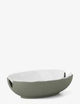 Kähler - Hammershøi Breadbasket 29.5X20 Green - Duoninės ir krepšeliai - Pilka