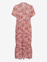 Saint Tropez - Edasz Ss Maxi Dress - Iki kelių ir midi suknelės - Rožinė