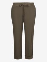 Kaffe Curve - Kcnana Capri Pants - Kapri kelnės - Chaki spalva