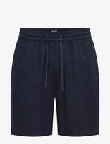 ONLY & SONS - Onstel Visc Lin Shorts 0075 Cs - Laisvalaiko marškiniai - Tamsiai mėlyna