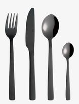 Aida - Raw Cutlery Set 16 Pcs - Stalo įrankių rinkinys - Juoda