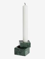 WOUD - Jeu De Dés 1 Candle Holder - Žvakių laikiklis - Žalia