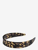 By Barb - Acetate Hair Band Dark Tortoise - Plaukų juosta - Marga / raštuota