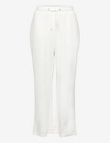 Grunt - Grcamille Linen Pants - Kelnės - Balta