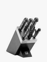 Zwilling - Gourmet, Knife Block Set +Kis 7 Ash - Peilių rinkinys - Juoda