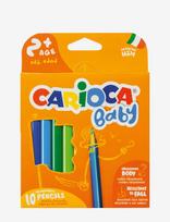 Carioca - Carioca Baby Jumbopennor - Spalvoti pieštukai - Marga / raštuota