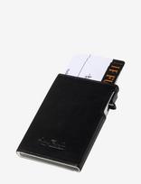 Tony Perotti - Furbo Slim Cardholder With Outside Card Slot - Kortelių dėklas - Juoda