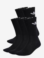 Adidas Originals - Tr Crew S 6P - Įprastos kojinės - Juoda