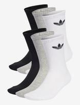 Adidas Originals - Tr Crew S 6P - Įprastos kojinės - Juoda