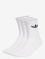 Adidas Originals - Tr Crew S 3P - Įprastos kojinės - Balta