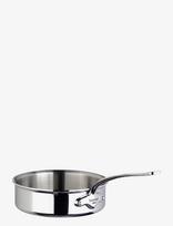 Mauviel - Sauter Pan Cook Style 3,1 Liter 24 X 7,6 Cm Steel Stainless - Troškintuvas - Sidabro