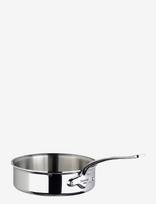 Mauviel - Sauter Pan Cook Style 5,7 Liter 28 X 9 Cm Steel Stainless St - Troškintuvas - Sidabro