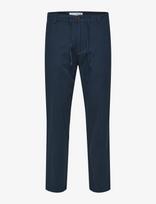 Selected - Slm172-Slimtape Brody Linen Bld Pnt Noos - Lininės kelnės - Tamsiai mėlyna
